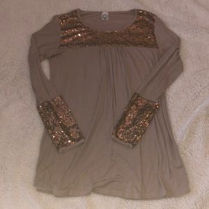 Sequin top